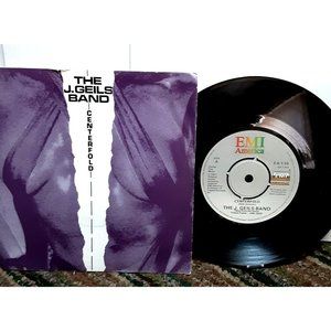 J Geils Band Centerfold 45 Record EMI 135 1981 with Picture Sleeve